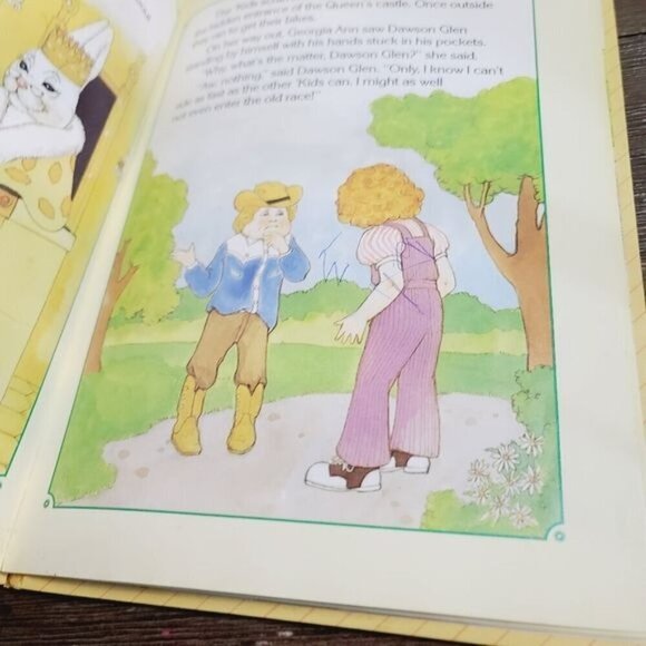 Vintage 80s 1984 Cabbage Patch Kids The Bicycle Race Children's Picture Book - Picture 5 of 14